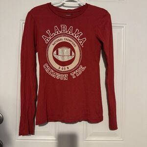 My U Size Medium University of Alabama Natl Champions 2009 Women's Jeweled Shirt